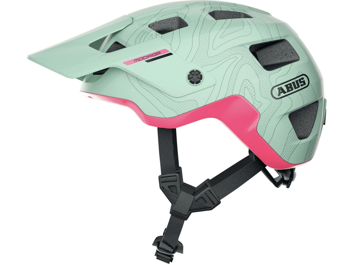 ABUS Casque MoDrop VTT Iced Mint 1 ABUS Casque MoDrop VTT Iced Mint
