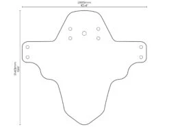 All-mountain-style AMS Bull Garde Boue Avant Mud Guard -Vtt Soldes Boutique ams bull garde boue avant mud guard 2