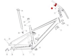 BMC Levier De Tige Télescopique RAD - 301768