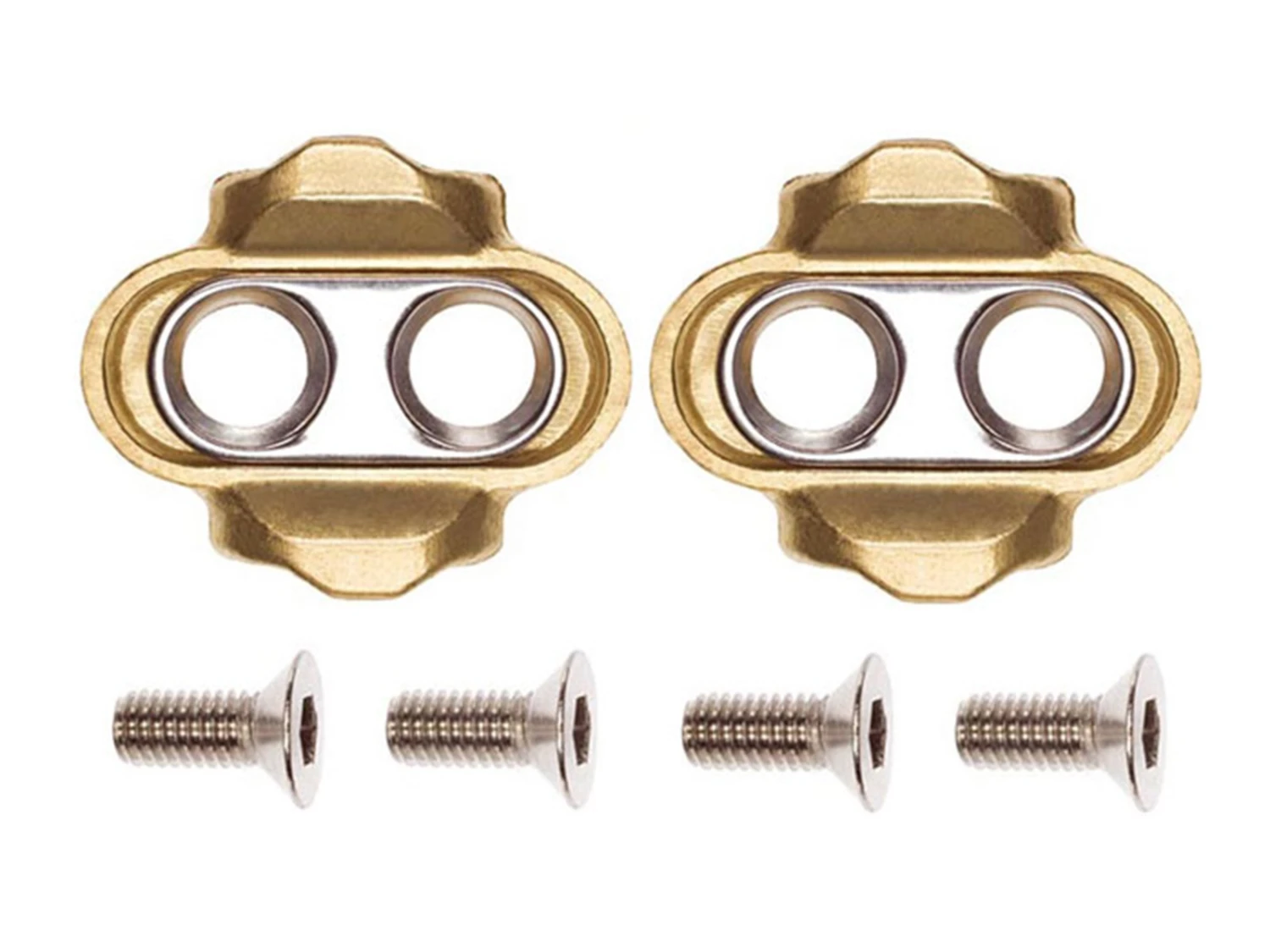 CRANKBROTHERS Kit De Cales Standard Release 6° Premium Doré 1 CRANKBROTHERS Kit De Cales Standard Release 6° Premium Doré