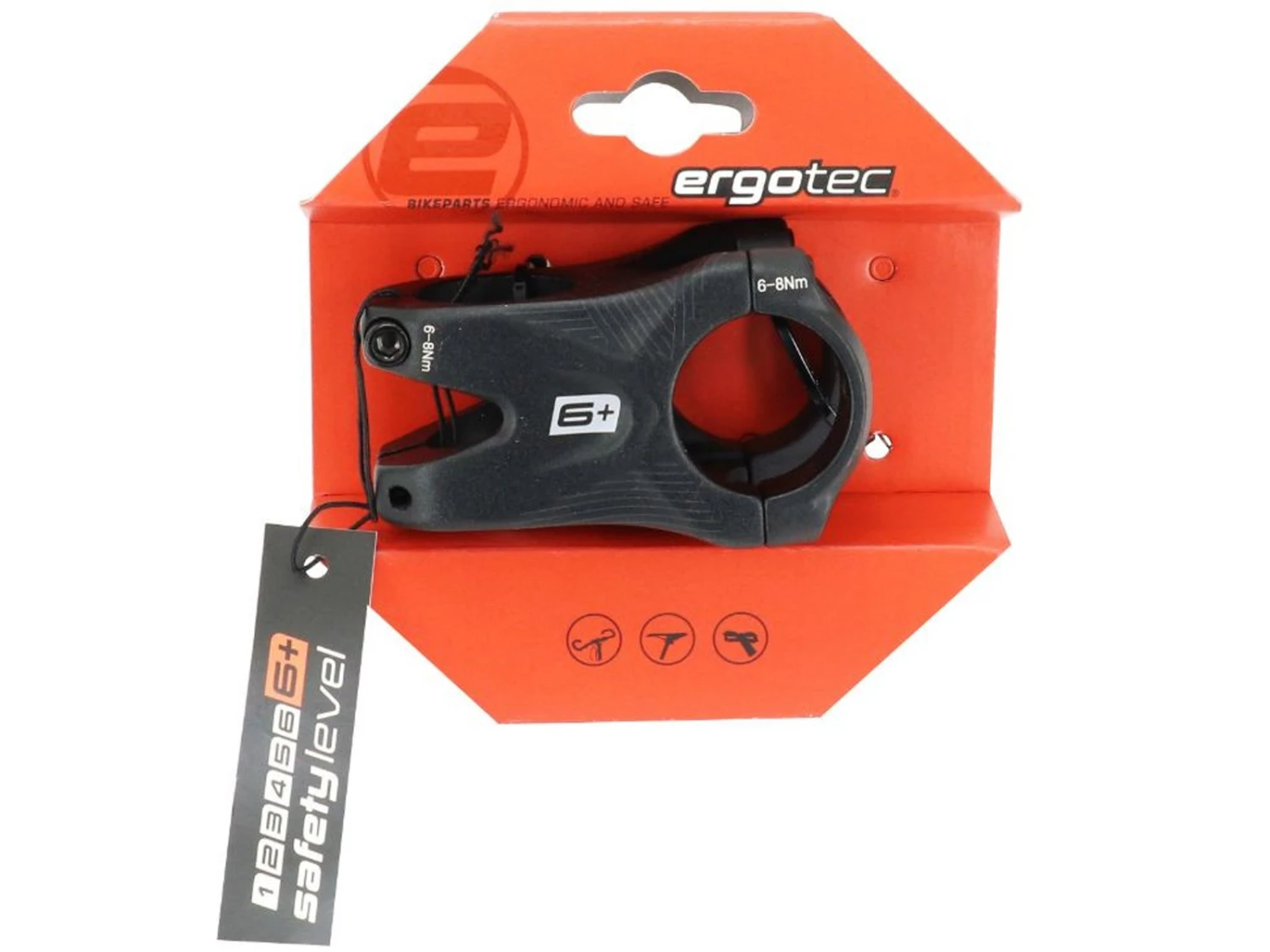 ERGOTEC Potence VTT Bass Ø31,8mm Ø1.1/8” 40° 45mm Alu 3 ERGOTEC Potence VTT Bass Ø31,8mm Ø1.1/8” 40° 45mm Alu – Image 3