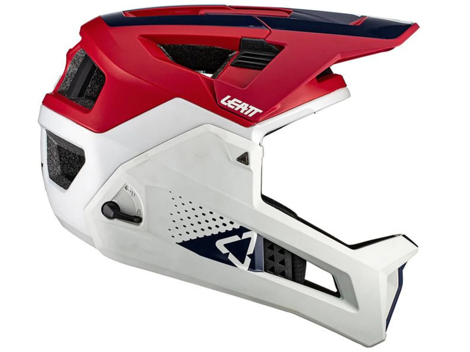 LEATT Casque Intégral MTB 4.0 ENDURO Rouge 4 LEATT Casque Intégral MTB 4.0 ENDURO Rouge – Image 4