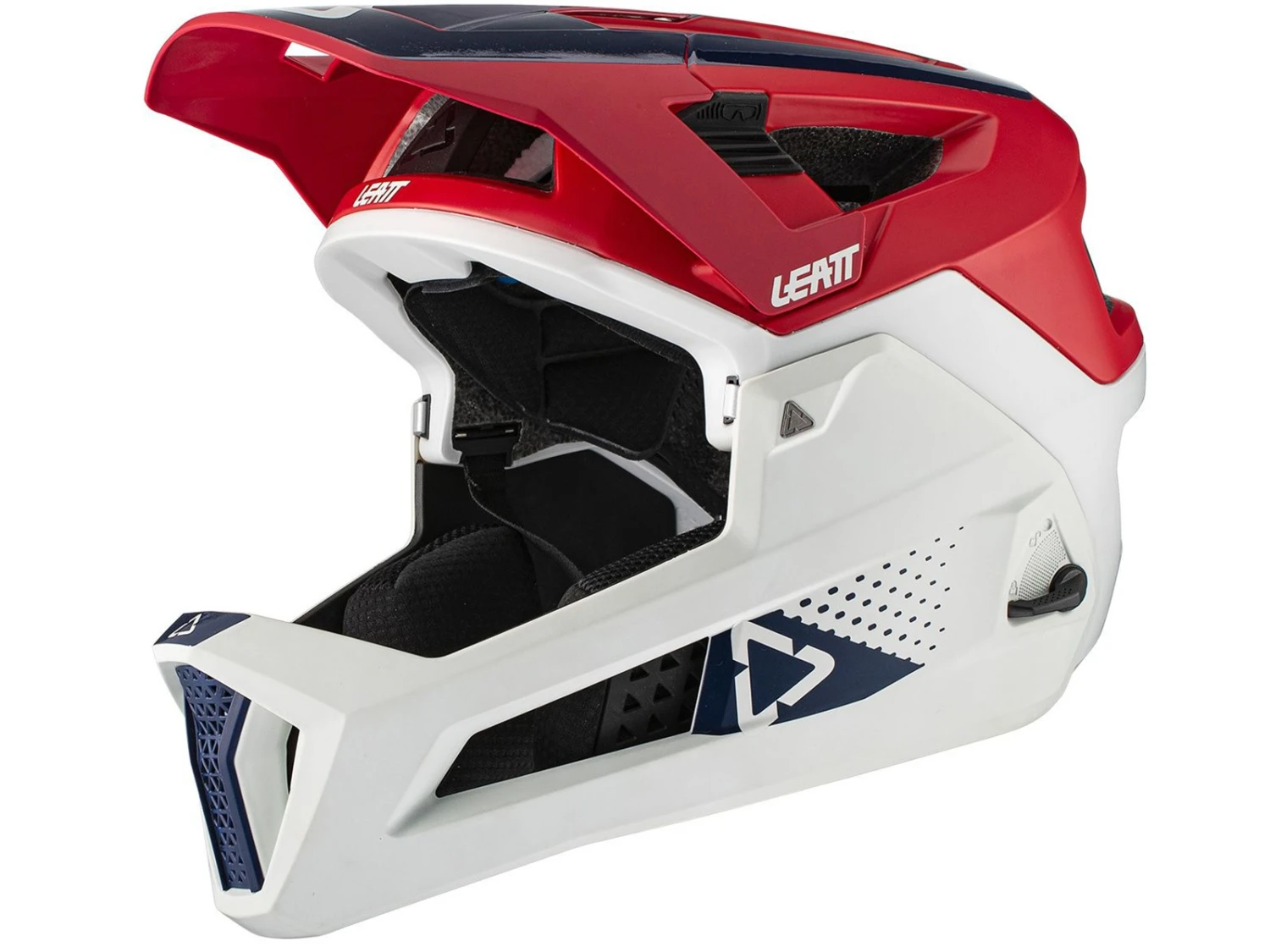 LEATT Casque Intégral MTB 4.0 ENDURO Rouge 1 LEATT Casque Intégral MTB 4.0 ENDURO Rouge