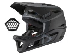 LEATT Casque Intégral MTB 4.0 Noir -Vtt Soldes Boutique leatt casque integral mtb 40 noir 4