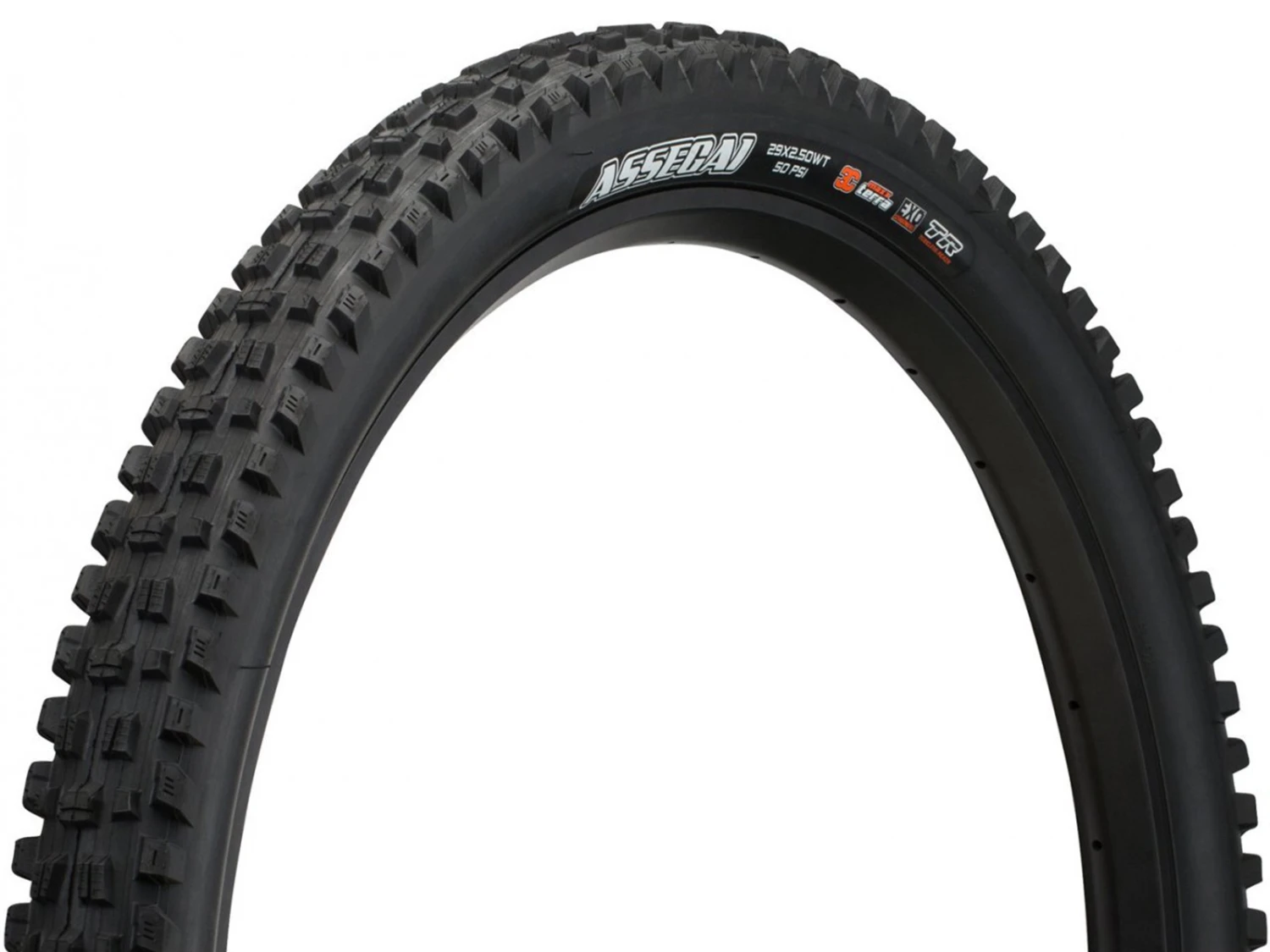MAXXIS Assegai Pneu Souple 3C MaxxTerra EXO WT TR - 29 X 2,5 Pouces 1 MAXXIS Assegai Pneu Souple 3C MaxxTerra EXO WT TR - 29 X 2,5 Pouces