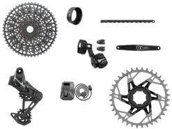 SRAM Groupe Complet X0 T-TYPE Eagle Brose E-VTT 104 BCD 12v 36 Dents 10-52