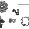 SRAM Groupe Complet X0 T-TYPE Eagle E-VTT 104 BCD 12v 36 Dents 10-52 Sans Manivelles