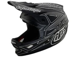 TROY LEE DESIGNS D3 Fiberlite Casque VTT Spiderstripe -Vtt Soldes Boutique troy lee designs d3 fiberlite casque vtt spiderstripe 5