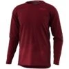 TROY LEE DESIGNS Skyline Air LS Maillot Manche Longue Rouge