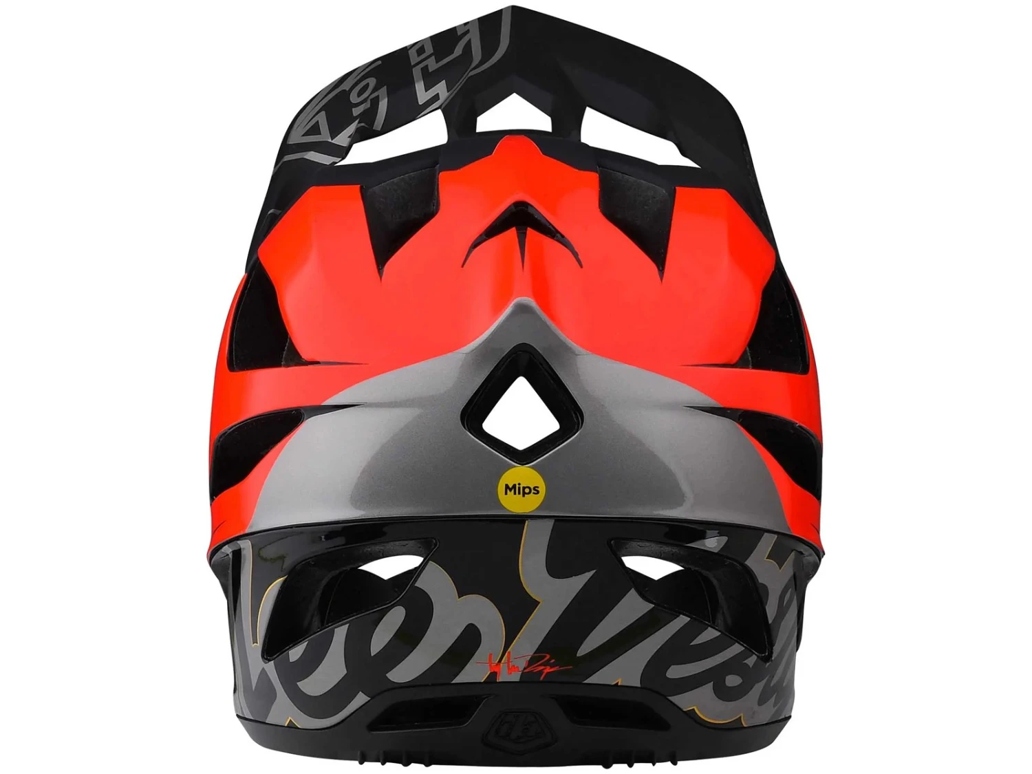 TROY LEE DESIGNS Stage MIPS Nova Casque VTT Glow Red 4 TROY LEE DESIGNS Stage MIPS Nova Casque VTT Glow Red – Image 4