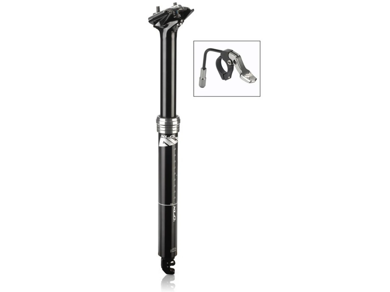 XLC SP-T11 Tige De Selle Télescopique 100mm ⌀31,6mm 37cm 1 XLC SP-T11 Tige De Selle Télescopique 100mm ⌀31,6mm 37cm